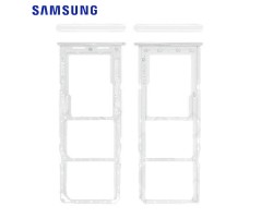 SIM tálca / tartó Samsung Galaxy A13 4G (SM-A135F / A137F) sim és memória kártya tartó fehér GH98-47323D